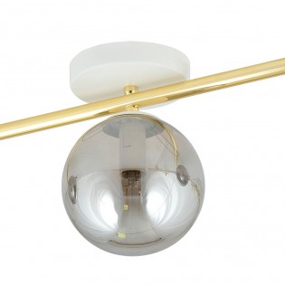 Ceiling strip lamp Dadora II Graphite (3 lights)