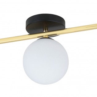 Ceiling strip lamp Dadora Opal (3 lights)