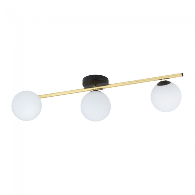 Ceiling strip lamp Dadora Opal (3 lights)
