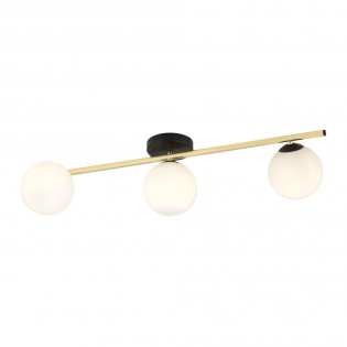 Ceiling strip lamp Dadora Opal (3 lights)
