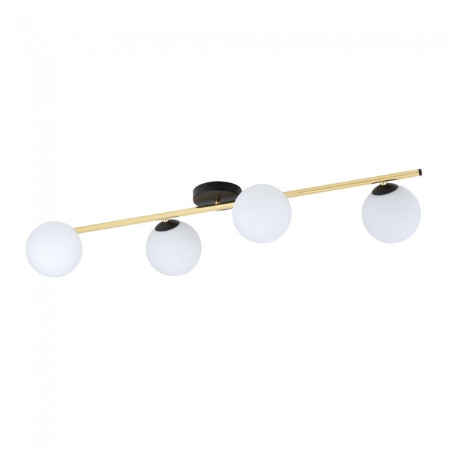 Ceiling strip lamp Dadora Opal (4 lights)