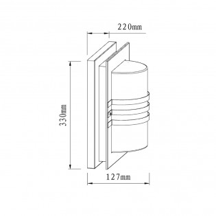 Outdoor Wall Lamp Privas II