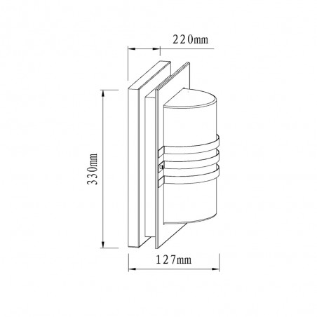 Outdoor Wall Lamp Privas II