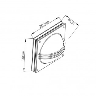 Outdoor Wall Lamp Privas (2 lights)