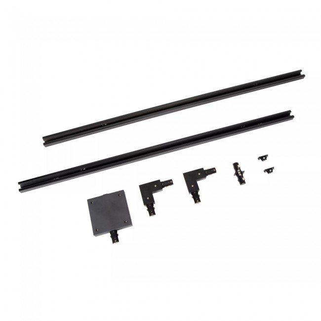 Single-phase rail TRACK Basic Set (2 metres)