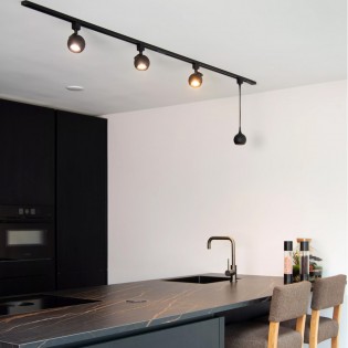 Single-phase track pendant spotlight Favori
