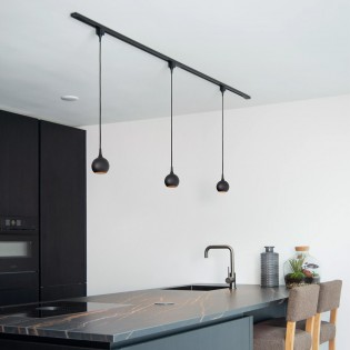 Single-phase track pendant spotlight Favori