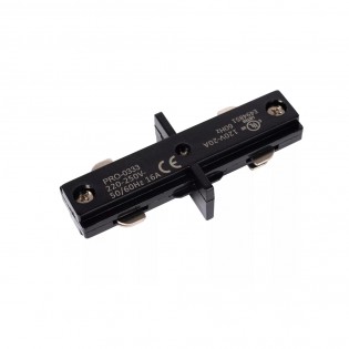 Straight single-phase rail connector TRACK