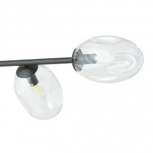 Bimala Pendelleuchte Transparent (6 Leuchten)