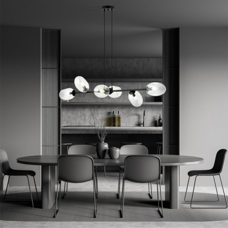 Ceiling Lamp Bimala Clear (6 lights)
