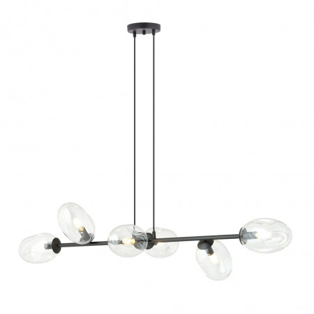 Bimala Pendelleuchte Transparent (6 Leuchten)