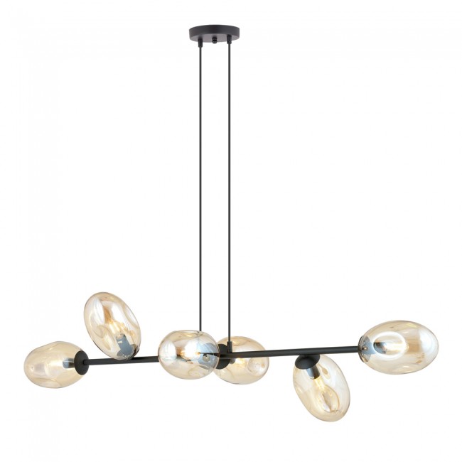 Ceiling Lamp Bimala Amber (6 lights)