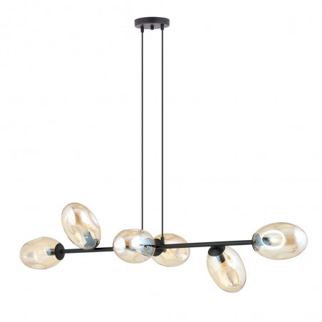 Ceiling Lamp Bimala Amber (6 lights)