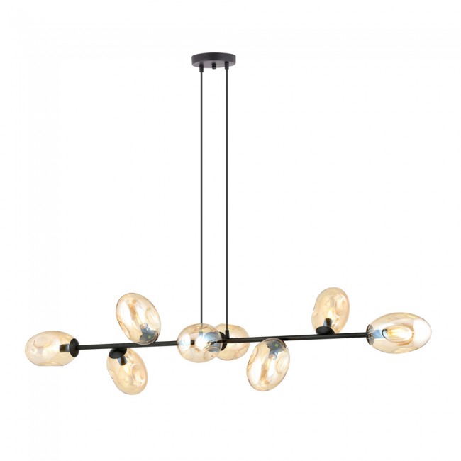 Ceiling Lamp Bimala Amber (8 lights)