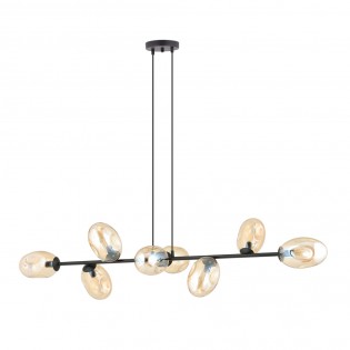 Ceiling Lamp Bimala Amber (8 lights)