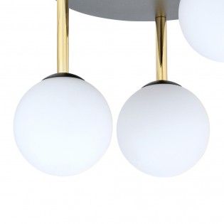 Ceiling Flush Lamp Telpa Opal (3 lights)