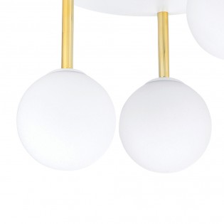 Telpa II Opal Deckenleuchte (3 Leuchten)