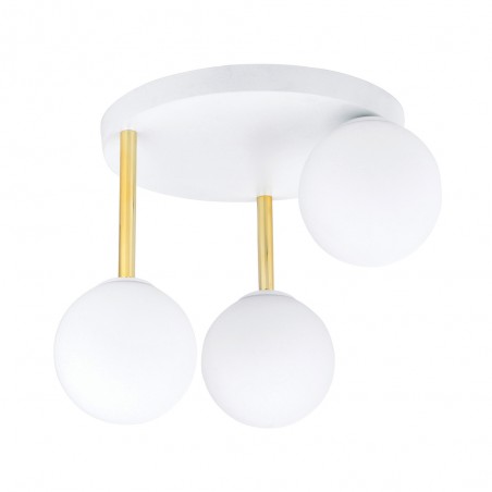 Telpa II Opal Deckenleuchte (3 Leuchten)