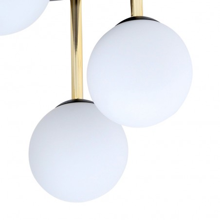 Ceiling Flush Lamp Telpa Opal (4 lights)