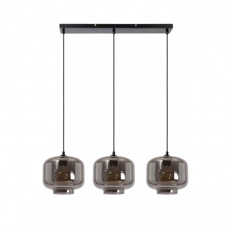 Regleta de techo Medine Fumé (3 luces)
