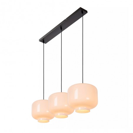 Ceiling Track Lamp Medine Opal (3 lights)