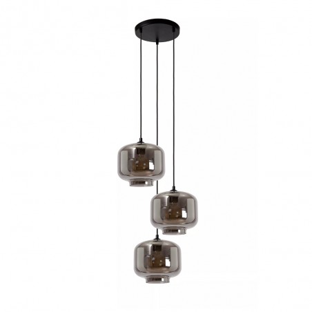 Cluster Pendant Lamp Medine Smoked (3 lights)