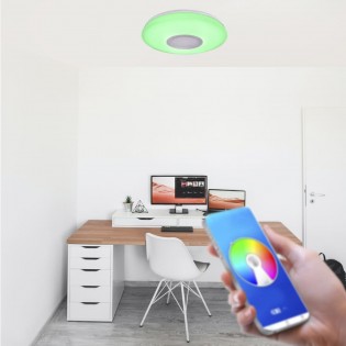 Fanlo RGB LED-Deckenleuchte mit Lautsprecher (52W)