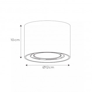 Ceiling LED Spotlight Fedler Round (12W)