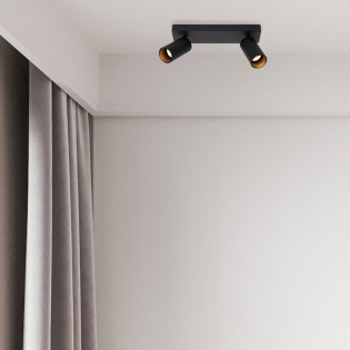 Ceiling Track Spotlight Clubs (2 lights)