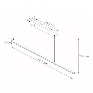LED Pendant Lamp Sigma (30W)