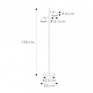 Floor Lamp Sensas (2 lights)