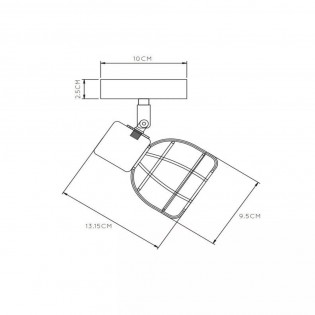 Ceiling Spotlight Filox