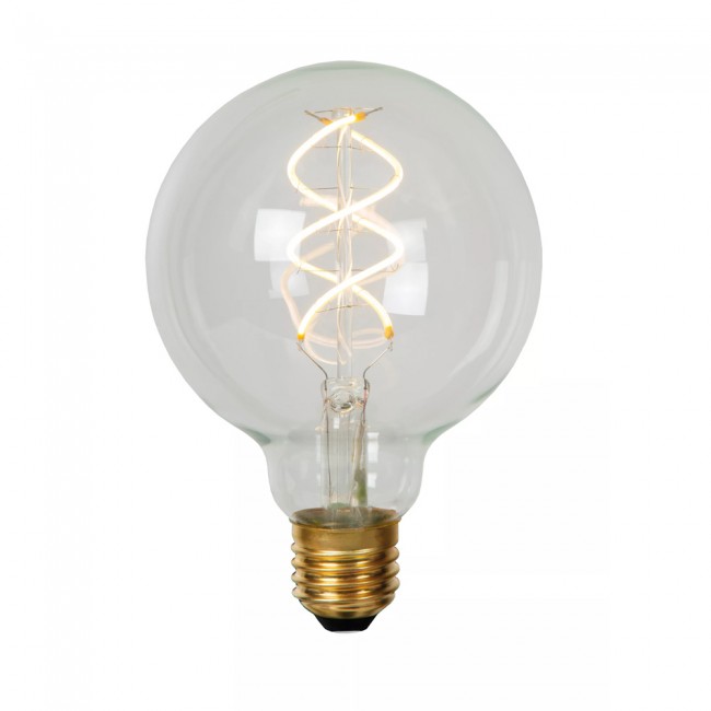 LED-Glühbirne E27 Transparent G95 (4.9W)