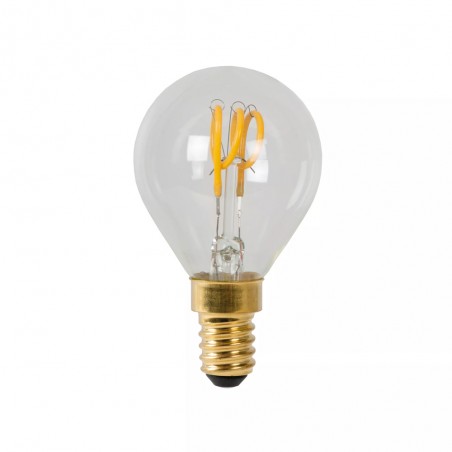 LED filament bulb E14 Transparent P45 (3W)