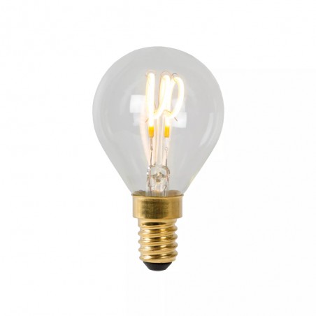 LED filament bulb E14 Transparent P45 (3W)