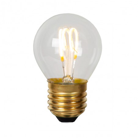 LED-Glühbirne E27 Transparent G45 (3W)