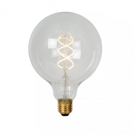 LED filament bulb E27 Transparent Dimmable G125 II (4,9W)