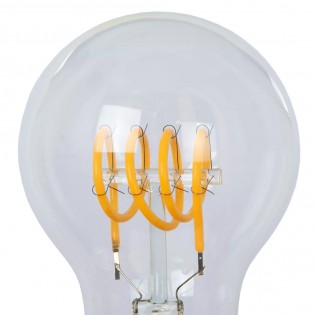 LED filament bulb E27 Transparent A60 II (5W)