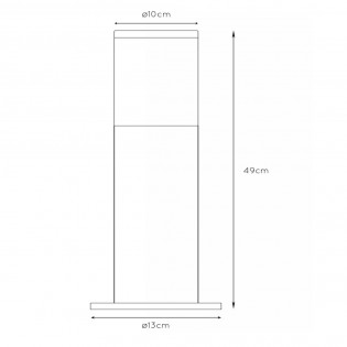 Outdoor Bollard Lamp Fedor