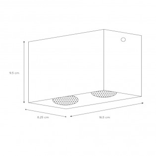 Ceiling Flush Light Bido (2 lights)
