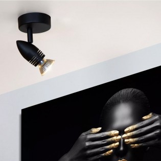 Adjustable ceiling spotlight Caro