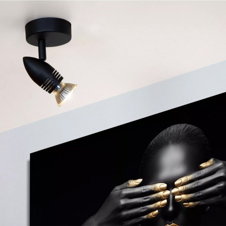 Adjustable ceiling spotlight Caro