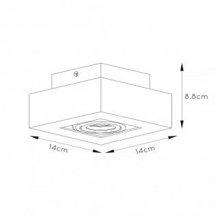 LED Ceiling Flush Light Xirax (5W)