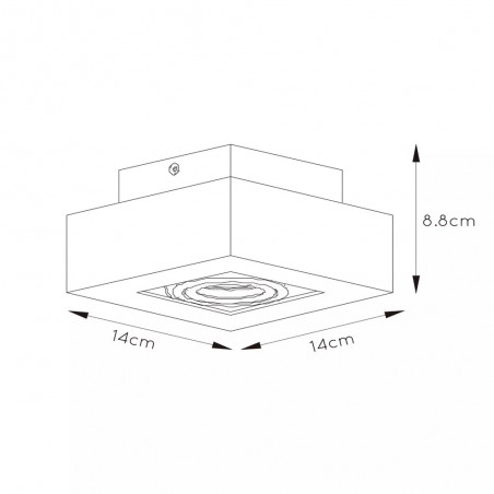 Xirax LED-Deckenstrahler (5W)