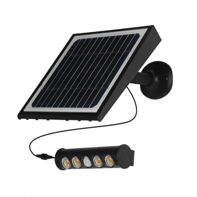 Solar-LED-Außenstrahler mit Bewegungssensor Mix (8W)