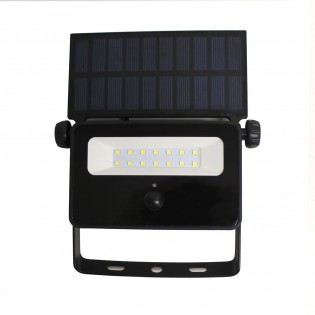 Solar LED outdoor floodlight with motion sensor Telia (16W)