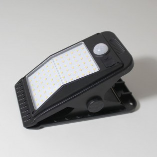 Solar LED-Wandleuchte mit Bewegungssensor Clip (3W)
