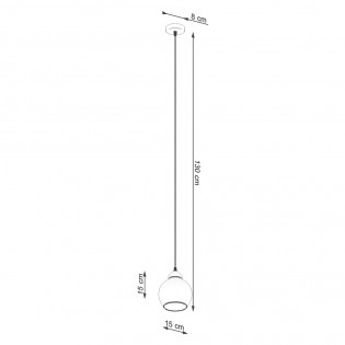 Pendant lamp Alino