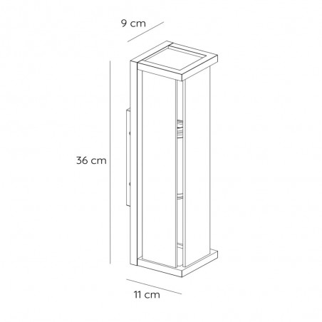Outdoor Wall Lamp Claire Mini (2 lights)