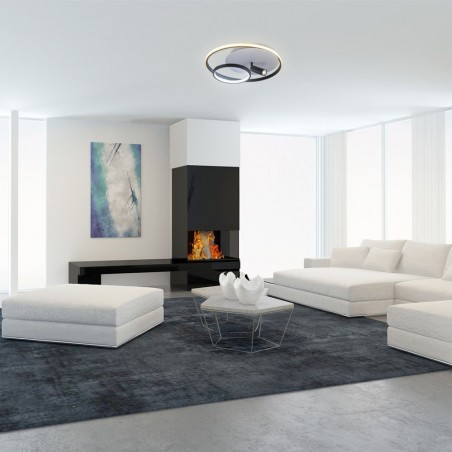 LED-Deckenleuchte Garona (64W+7W)